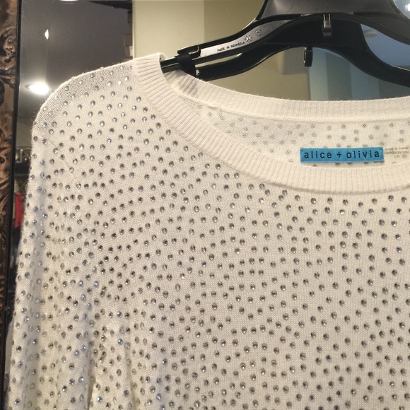 Alice and Olivia bling sweater!
