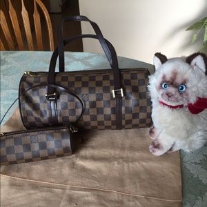 SOLD!!!!...Louis Vuitton Damier Ebene Papillon