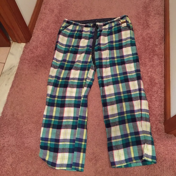 Plaid pajama pants