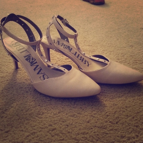 T-strap heels