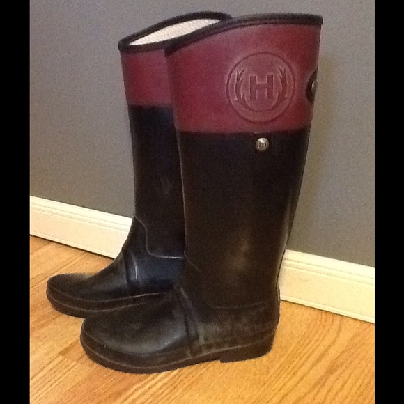 Hunter Regent Carlyle Rain Boot Verry Berry (7 US)