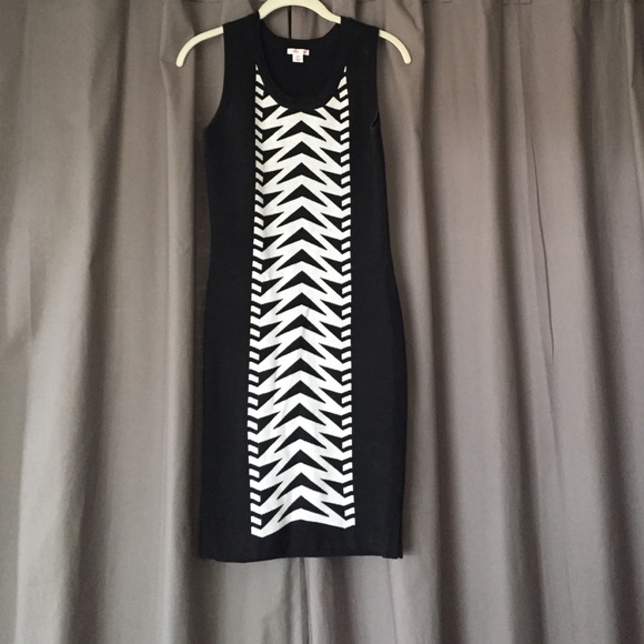 Sexy, sleeveless sweater dress.