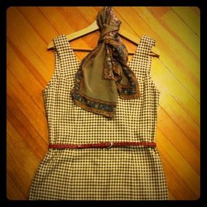 "Nerd Chic" Silk Blend Cocoa and Cream Jumper