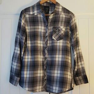 Long Sleeve Plaid Shirt 🌹