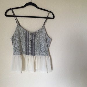 A Beautiful lace tank