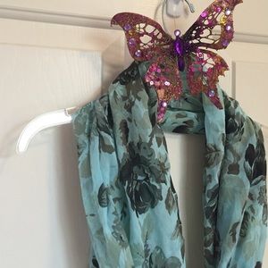 Venetian floral scarf