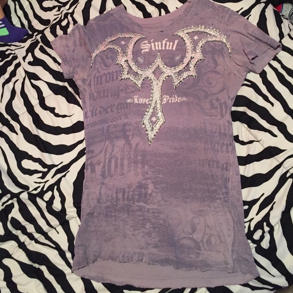 Sinful shirt, barely worn