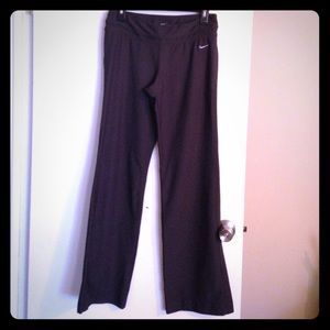 NWOT Nike gray dri fit pants!