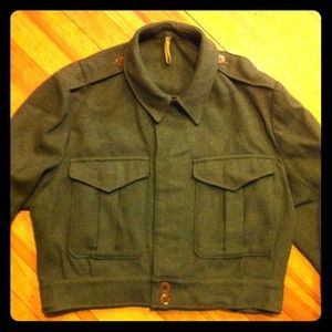 Vintage 1944 Australian Military Jacket- Wool