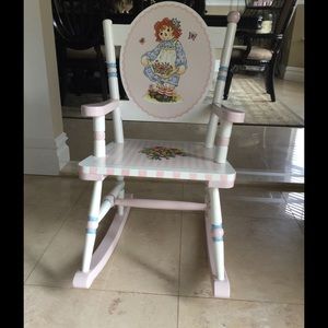 Girls rocking chair