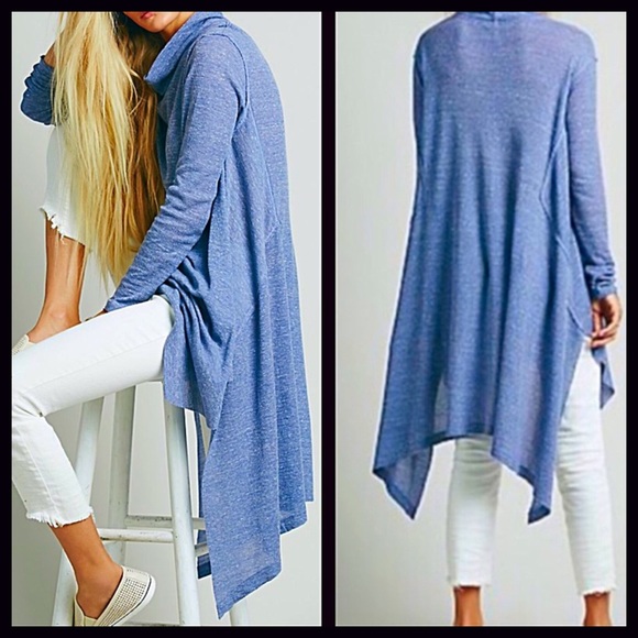 Free People Swing Tunic Oversized Cape Mini - Picture 3 of 4