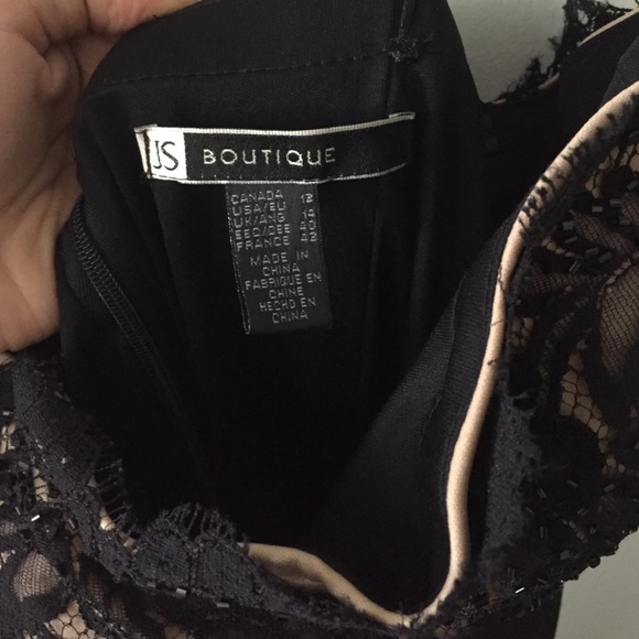 Black long evening Dress - Picture 3 of 3