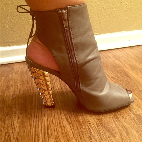 Spiked booties