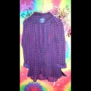 American Eagle Sheer Flannel