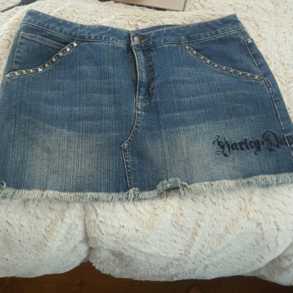 Hatley Davidson  mini skirt worn once. NWOT