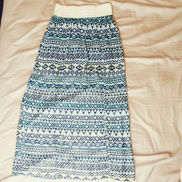 Southwest Print Maxi Skirt 🌹