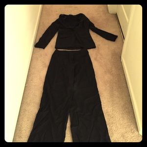 Black Size 4 New Pantsuit (2 piece)