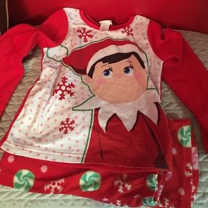 Elf on the Shelf Children's Pajamas size 10