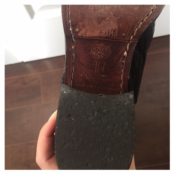 Handmade Textured Genuine Soft Leather Boots - Picture 5 of 7