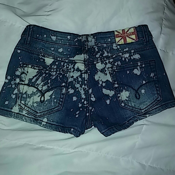 Very Short Bleach Out Shorts