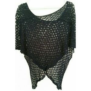 Wow Couture Knit Poncho