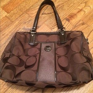 Chocolate brown Coach