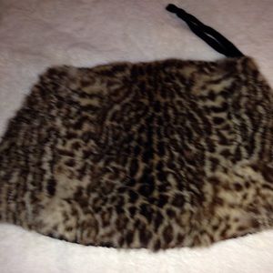 Vintage fur muff
