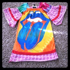 2T Authentic Kaos Rolling Stones Dress