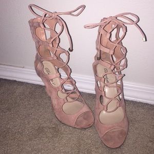 Lace Up Heels