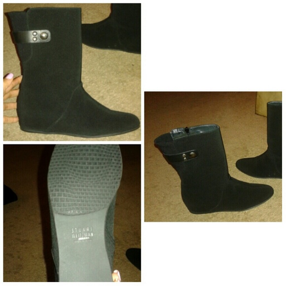 Stuart Weitzman never worn black boot