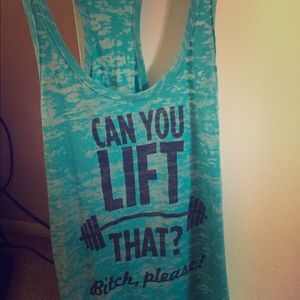 Bodybuilding workout tank top