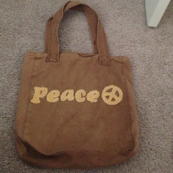 Brown tote