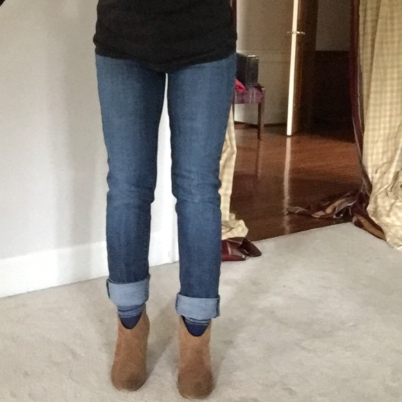 J. Crew high waisted 27 R jeans
