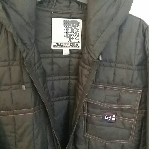 Phatfarm Black Jacket - Picture 3 of 3