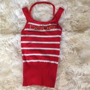 ❗️SOLD❗️Bebe sweater halter top