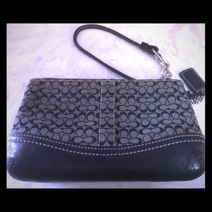 Authentic Coach wristlet