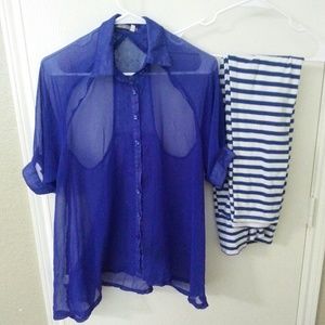 Blouse and leggings on hold!!