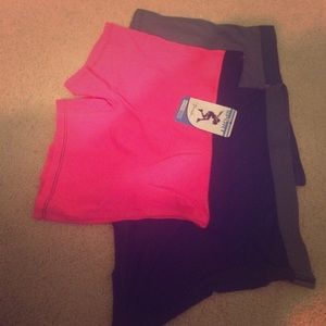 Women's compression style shorts