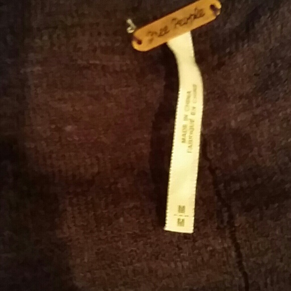 ?SALE?Free People Oversized pullover M/L - Picture 4 of 4