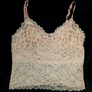 Lace crop top