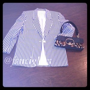 Nautical boyfriend blazer