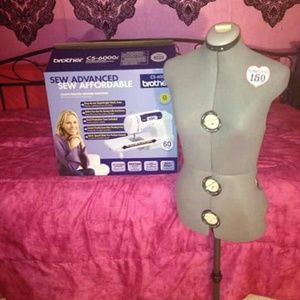 Selling a sewing machine & free mannequin