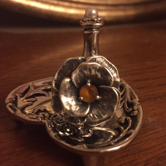 James Avery Jewelry - James Avery retired citrine flower ring. OBO