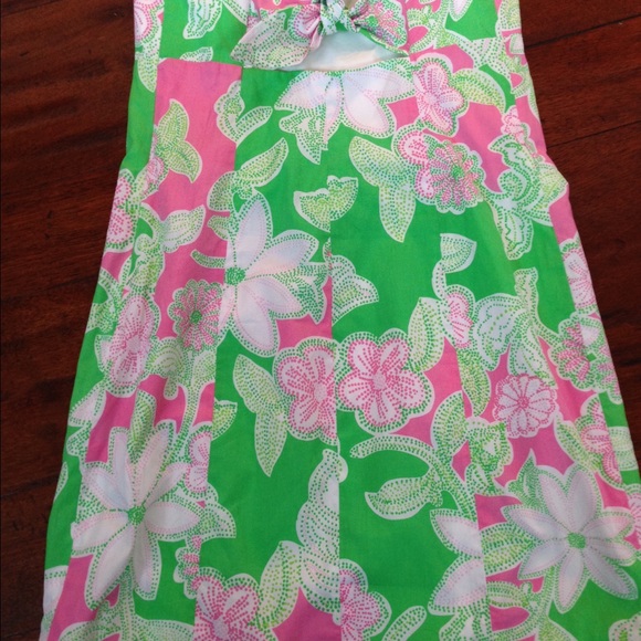 Lilly Pulitzer strapless dress - Picture 2 of 4