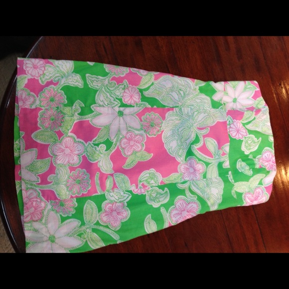 Lilly Pulitzer strapless dress - Picture 3 of 4