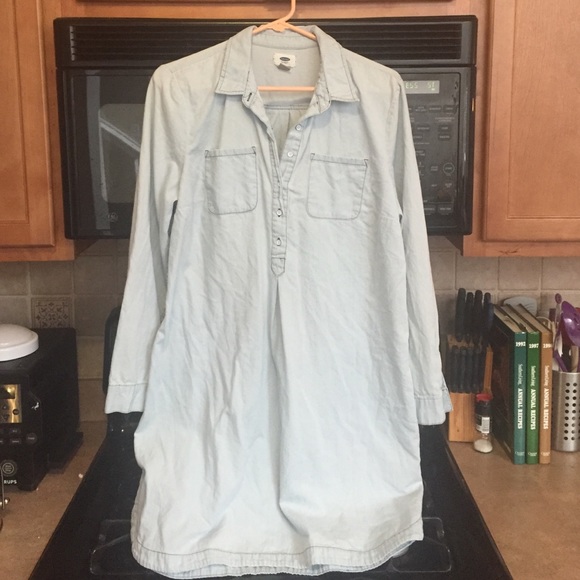 Light denim dress