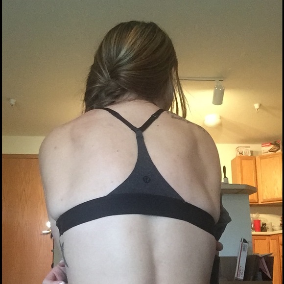 Charcoal gray bralette - Picture 3 of 3