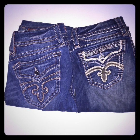 Rock revival boot cut jeans!