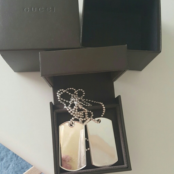 Gucci dogtags