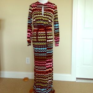 Fashion Star maxi dress from H&M tv show on NBC.